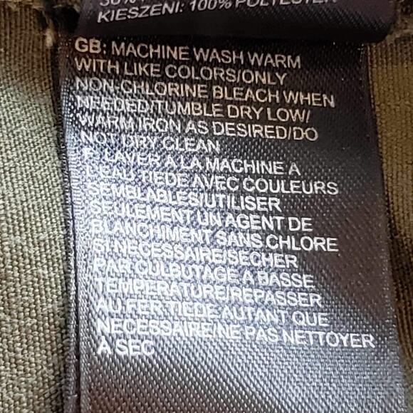 The North Face Shorts Men's Size 40 Regular Green Cargo Ripstop Canvas - Picture 10 of 13